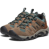 KEEN Women's Headout Waterproof Hiking Shoes, Shitake/Dark Forest, 38