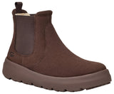UGG Burleigh Chelsea, Botas de moda Hombre, Negro, 42 EU