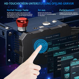 ATOMSTACK Máquina Grabadora láser A10 PRO, 50W dispositivo de grabado láser sin línea, cortadora láser de 10 W, para vidrio, cerámica, pizarra, madera, acrílico, metal, 410 x 400 mm