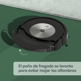 iRobot Roomba Combo j7 Robot Aspirador y friegasuelos 2 en 1 (c7156) - Robot Aspirador con conexión Wi-Fi - Paño retráctil - Mapeado avanzado - Navegación Inteligente - Recarga y reanuda el Trabajo