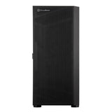 Silverstone SST-SEH1B-G - Seta H1 Carcasa Torre Mediana con Panel Frontal de Rejilla Perforada, chasis de Acero e iluminación ARGB