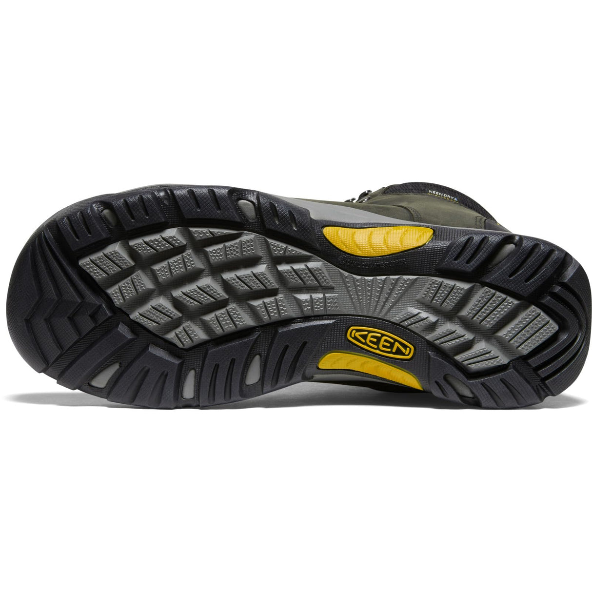 KEEN Revel 3, Botas para Senderismo Hombre, Magnet/Tawny Olive, 43 EU