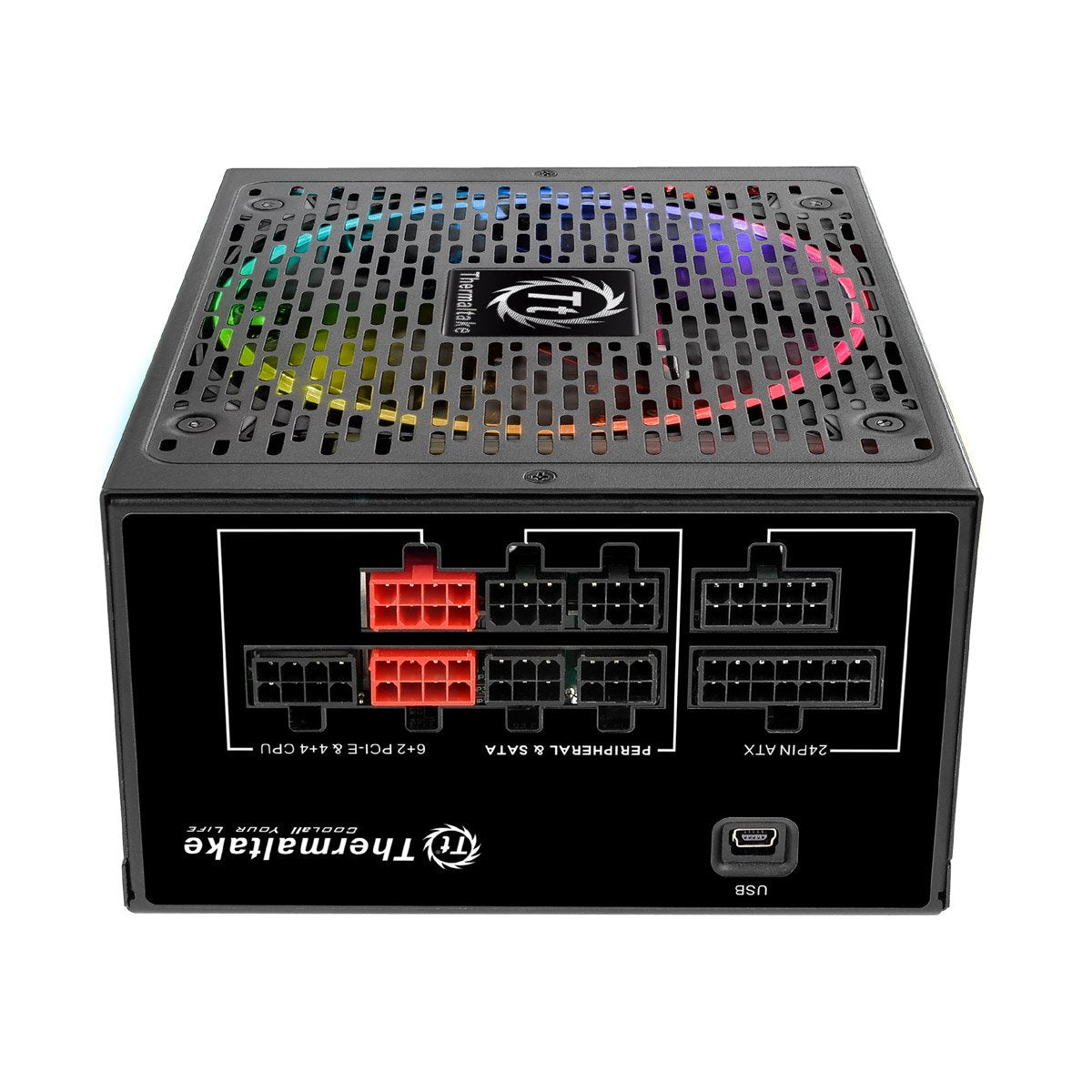 Thermaltake Toughpower DPS G RGB - Fuente de alimentación 650W, Color Negro