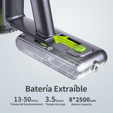 kalado KCV600 Aspiradora Escoba Sin Cable 33kpa/480w, 10 En 1 Aspiradora Sin Cable Potente 50 Mins, Anti-Enredos, Pantalla Táctil LED, Adecuada para Suelos/Alfombras/Pelos De Mascotas