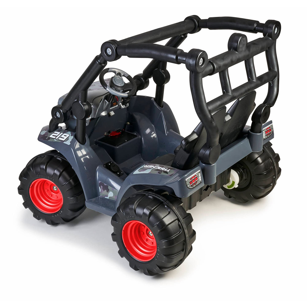 FEBER Buggy - Coche eléctrico de 2 plazas para niños y niñas de 3 años en adelante, 12V (Famosa 800012472)