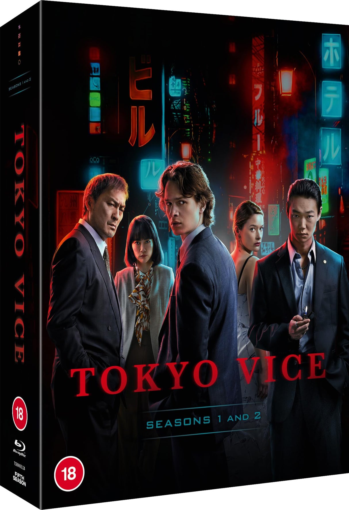Tokyo Vice BR Boxset (S1 & S2) [Blu-ray] [Region A & B & C]