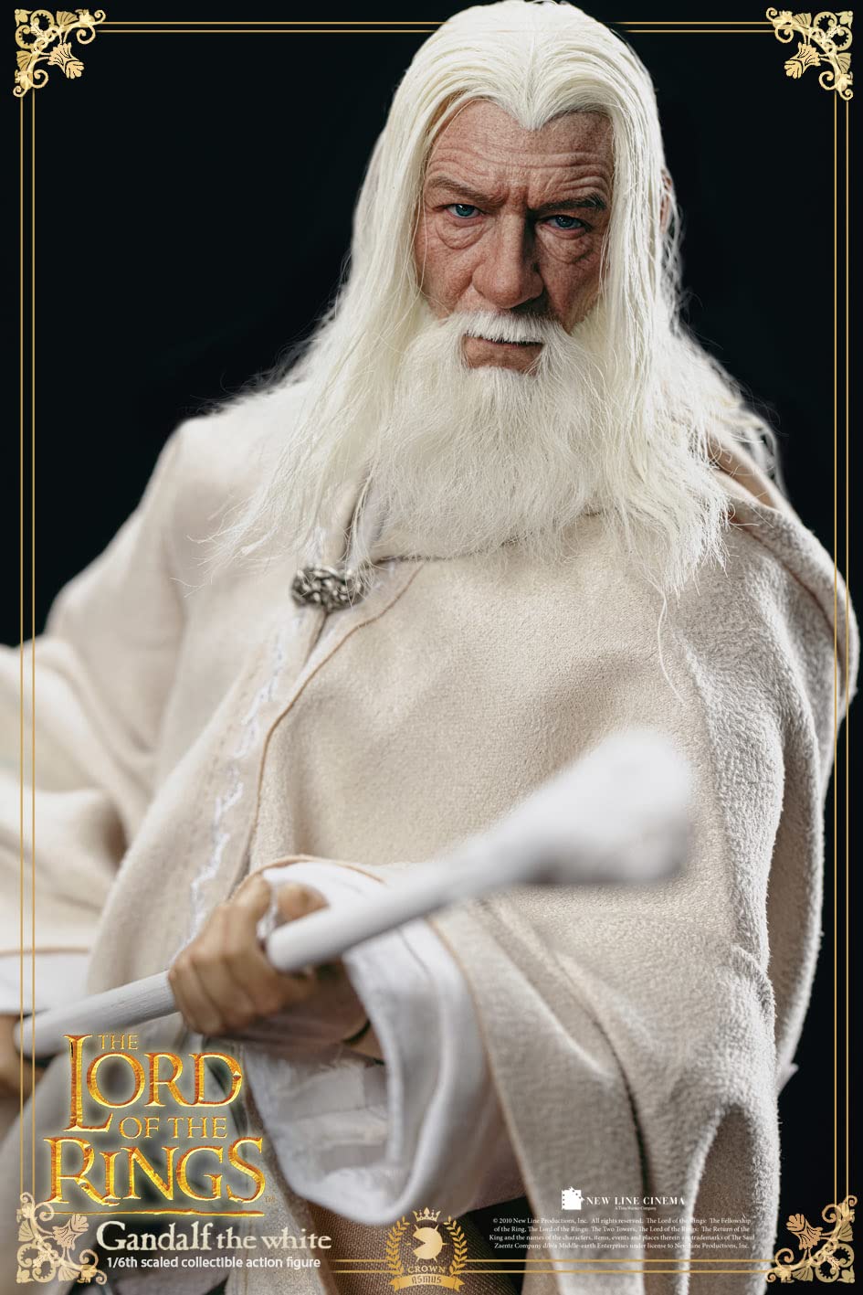 Asmus Toys Lord of The Rings - Corona Series - Gandalf The White Action Figure (Net)
