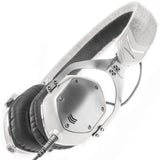 V-MODA XS-U-WSILVER - Auriculares de Diadema Cerrados (reducción de Ruido), Blanco y Plateado