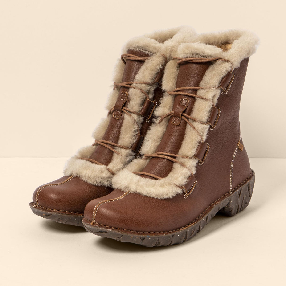 El Naturalista N5414 Yggdrasil, Botas Mujer, Wood, 37 EU Ancho