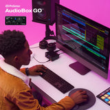 PreSonus AudioBox GO, Interfaz de Audio USB-C, Para Producción Musical con Software de Grabación Studio One, Tutoriales Musicales, Ejemplos de Sonido e Instrumentos Virtuales