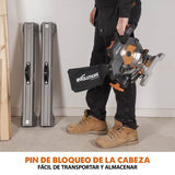 Evolution Power Tools - R185CMS-Li Sierra ingletadora, ingletadoras, Inalámbrica, ingletadora bosch profesional, engletadora para madera profesional, tronzadora, ingletadora telescopica, 185 mm
