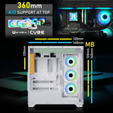 Caja de PC Bitfenix Tour CETO Premium Edition (Negro)