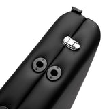 Master Massage Banco de Masaje Plegable de Madera, Negro, 71 cm