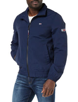 Tommy Jeans Cazadora de Entretiempo para Hombre TJM Essential, Azul (Dark Night Navy), S