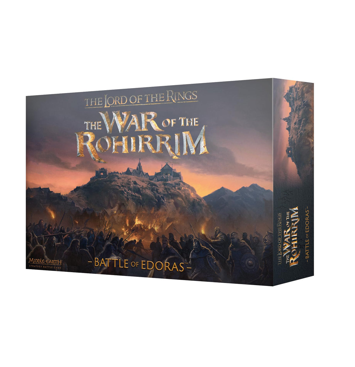 Games Workshop - Juego de Batalla de Estrategia de la Tierra Media: El Señor de los Anillos - Guerra de los Rohirrim: Batalla de Edoras (Juego en Caja)