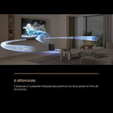 Samsung Barra de Sonido HW-B750F/ZF con Dolby Digital 5.1ch, Q-Symphony, Modo de Juego, conexión múltiple Bluetooth