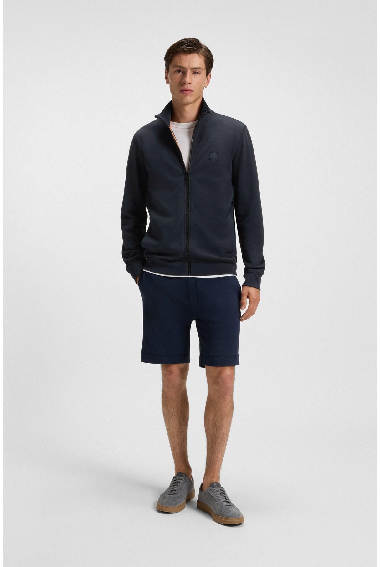 BOSS Zestart, Jersey_Chaqueta_L Hombre, Dark Blue404, M