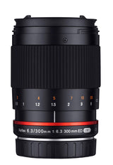 Samyang SAM300NIKON - Objetivo para cámara Nikon, 300 mm, F6.3 ED UMC CS