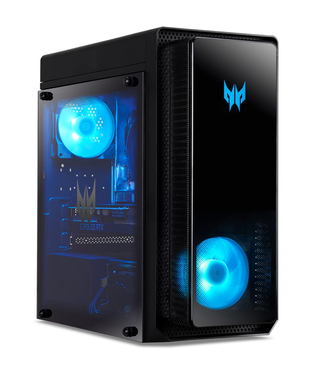 Acer Predator Orion 3000 PO3-640 - Ordenador de Sobremesa Gaming (Intel Core i5-12400F, 16 GB RAM, 1 TB SSD, NVIDIA GeForce RTX 3060Ti, 2,50 GHz, Windows 11 Home, Wi-Fi) - PC Gaming Negro