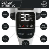 Hoover Aspiradora Escoba Sin Cable Potente con Corner Genie™ para Limpiar Todos los rincones, Cepillo Anti-Enredos, Luces LED, 2 Baterías [HFX]