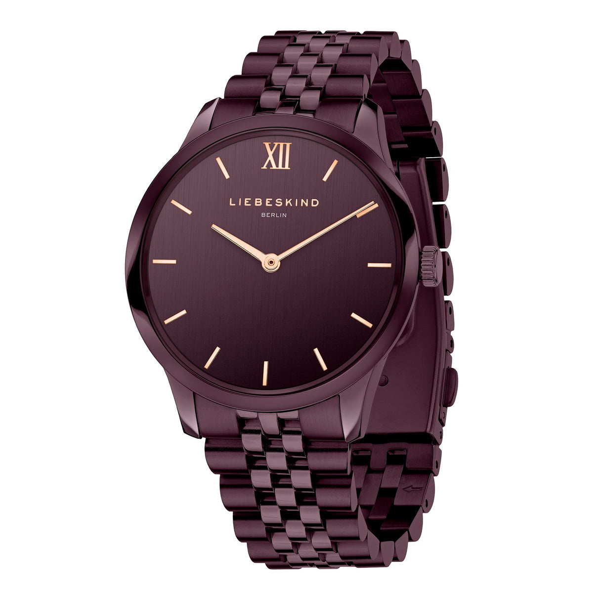 Liebeskind Reloj Analógico para Mujeres de Cuarzo con Correa en Acero Inoxidable LT-0422-MQ