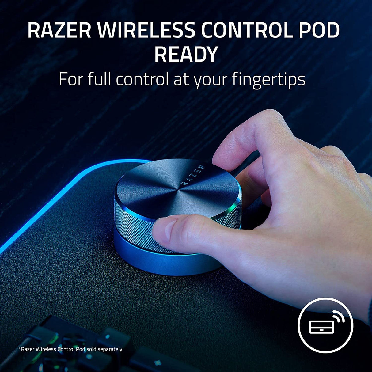 Razer Nommo V2 X - Altavoces Gaming de Rango Completo 2.0 para PC (Dos diafragmas de rango completo de 3 pulgadas, THX Spatial Audio, Compatibilidad Multiplataforma) Negro