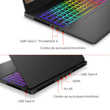 HP OMEN MAX - Ordenador Portátil Gaming de 16" OLED 240Hz (Ultra 9-275HX, 32GB RAM, 1 TB, NVIDIA GeForce RTX 5070 8GB, Windows 11) Negro - Teclado QWERTY Español
