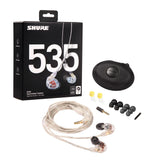 Shure SE535 - Auriculares (Intraaural, Dentro de oído, 3,5 mm (1/8"), Transparente, 18-19000 Hz, -18-57 °C)