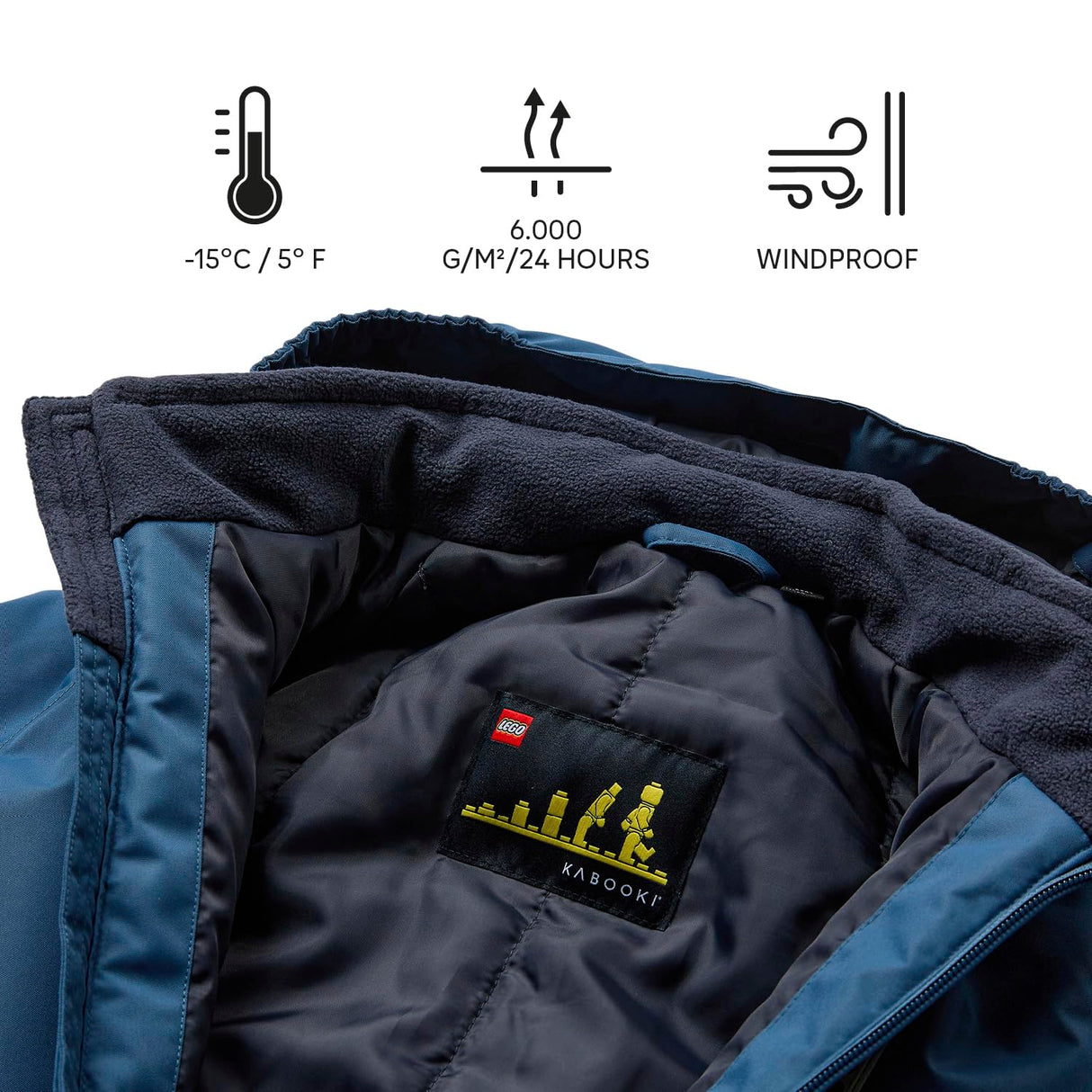 Kabooki Lego Wear Unisex Tec Schneeanzug Wasserdicht, Winddicht, Atmungsaktiv, Warm, Traje para Nieve Niños, 590, 104