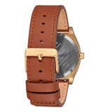 Nixon Reloj Analógico para Hombres de Cuarzo japonés con Correa en Cuero A1373-5168-00