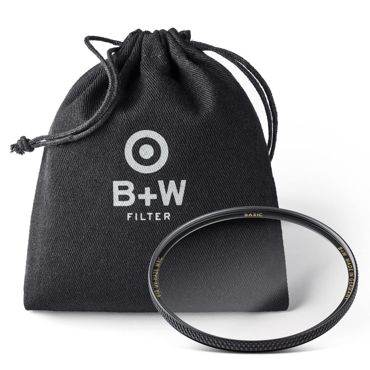 B+W Filtro UV Haze y protección 010 MRC Basic 95 mm (16 Veces rectificado, Profesional), Color Negro