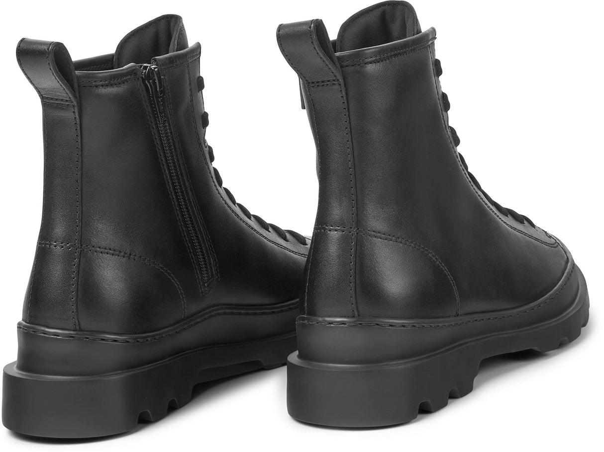 Camper Brutus K400325, Bota Media Pantorrilla, Mujer, Negro 004, 40 EU