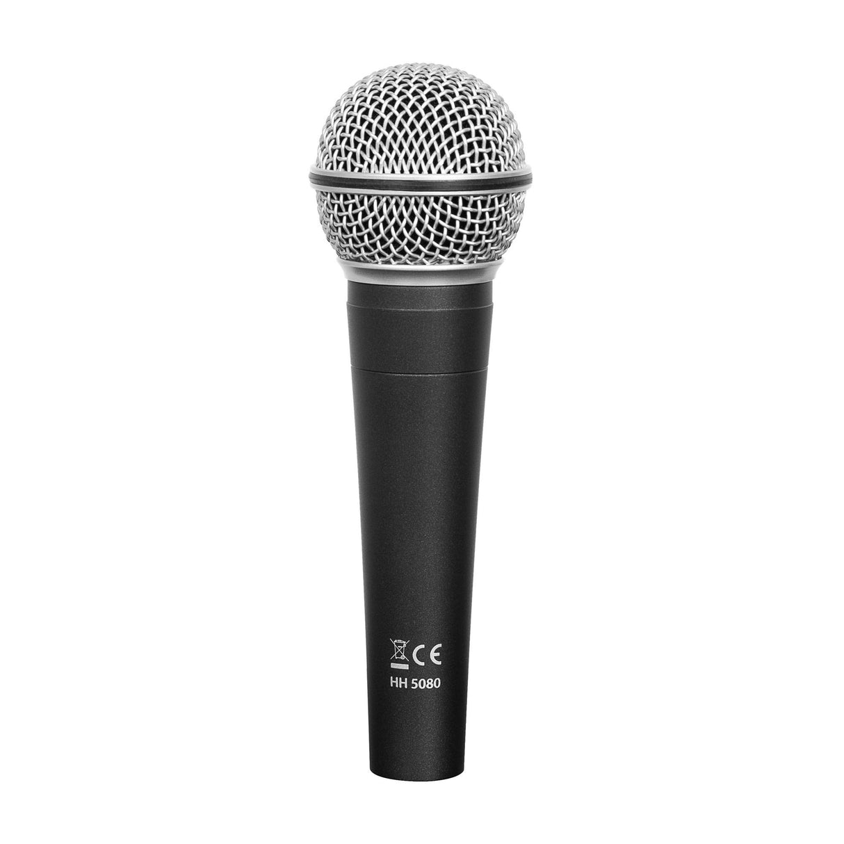 Cascha HH 5080 Stage - Micrófono dinámico para escenario con interruptor de encendido/apagado, incluye cable XLR de 3 m y abrazadera de micrófono, ideal para conciertos y espectáculos en directo y