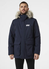 Helly Hansen Reine Parka Chaqueta, Azul marino, M Hombre