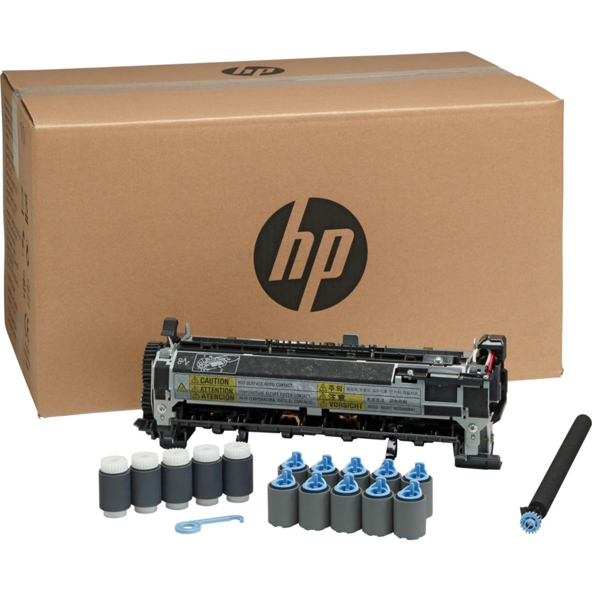 Kit de Mantenimiento HP LaserJet de 220V Original F2G77A, de 225.000 páginas, para impresoras HP LaserJet Enterprise Serie M604, M605, M606, M607, M608, M609 y HP LaserJet Managed Serie 605