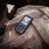 JCB Tradesman 3 4G Teléfono Robusto con WiFi, Resistente al Agua, con Whatsapp, Punto de Acceso, Doble SIM y Bluetooth, Negro