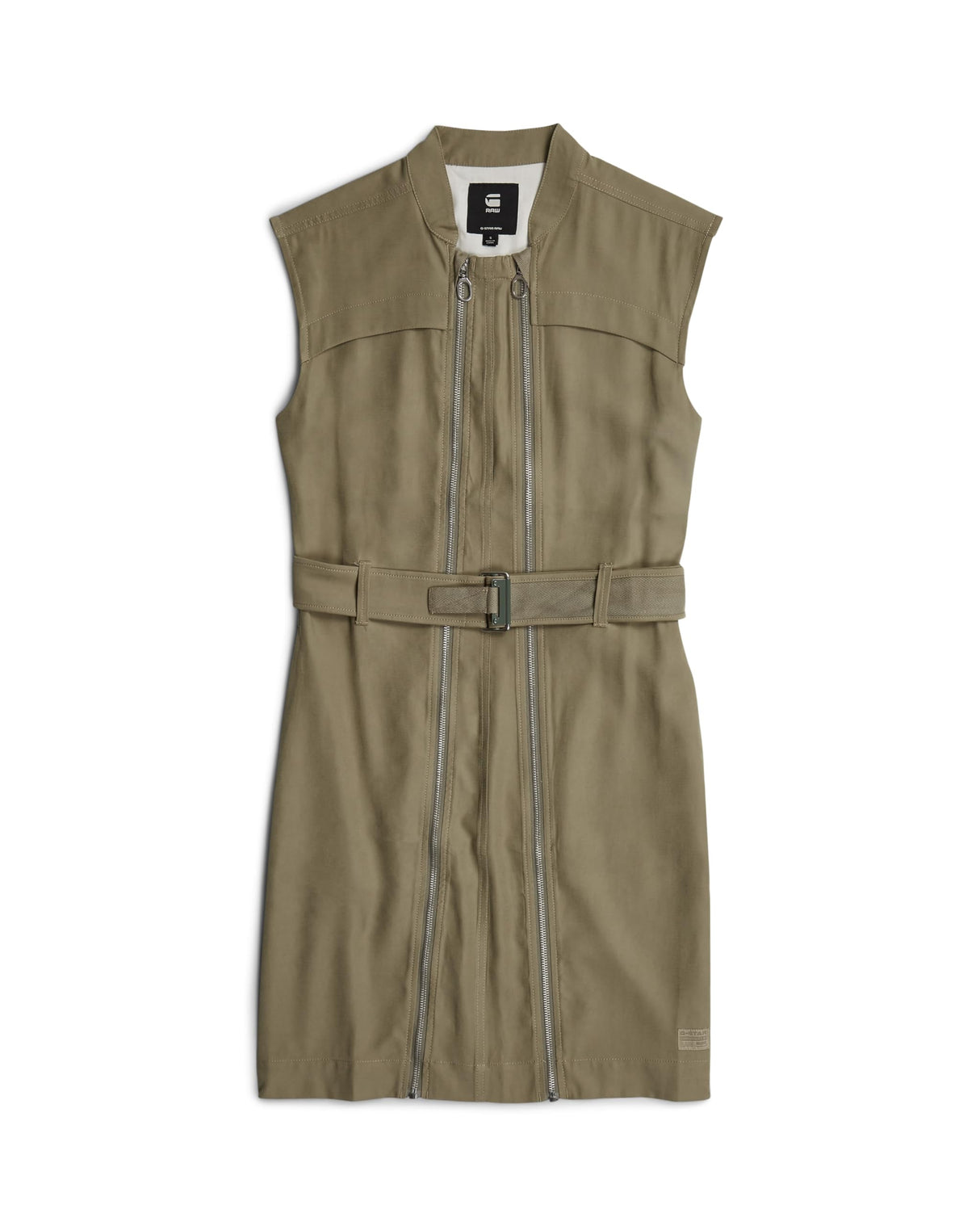 G-STAR Para Mujer Vestido Multi Zip, Marrón (Coriander D24624-D522-G290), XL