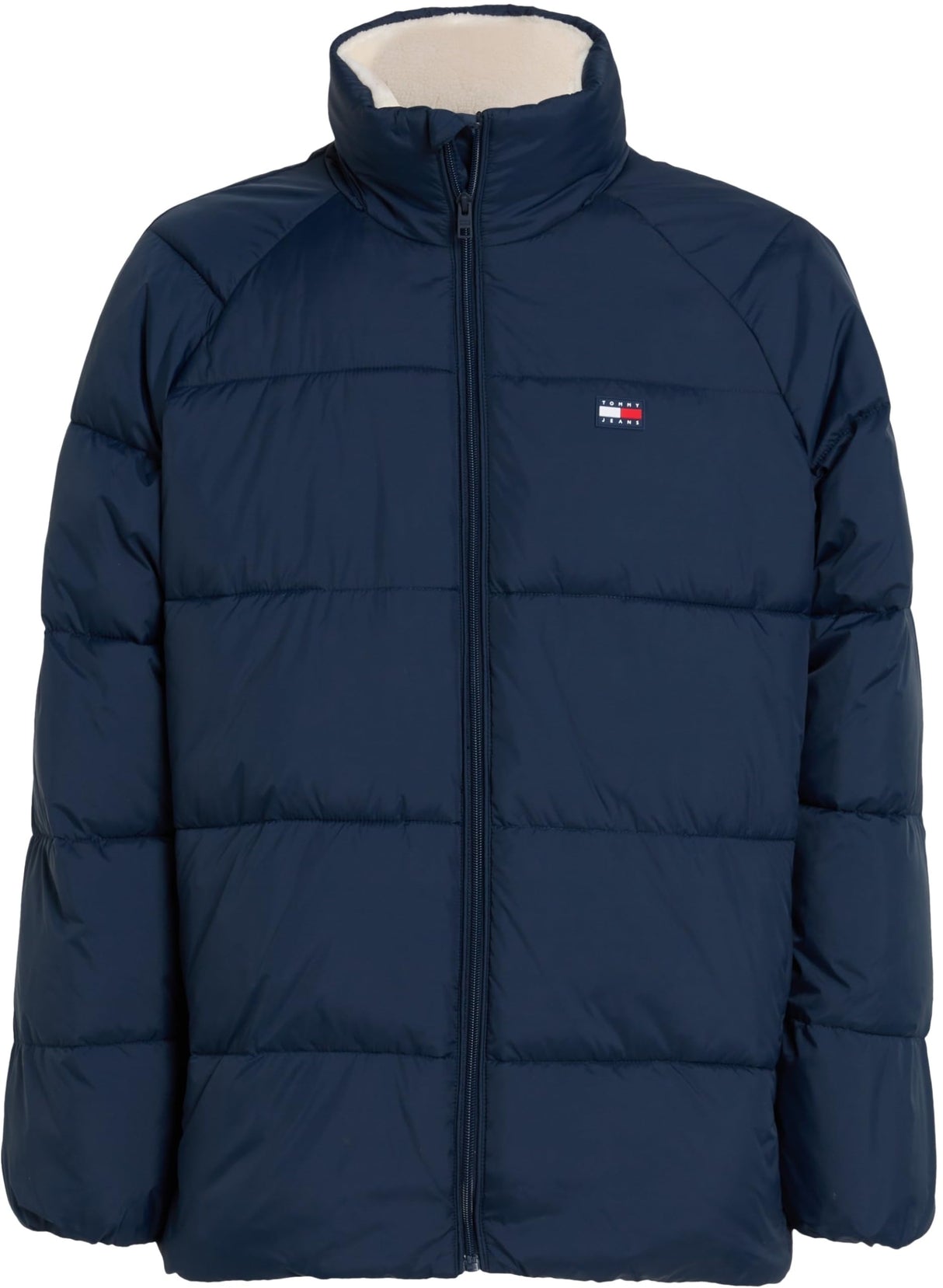 Tommy Jeans Cazadora Acolchada Hombre Cálida, Azul (Dark Night Navy), S