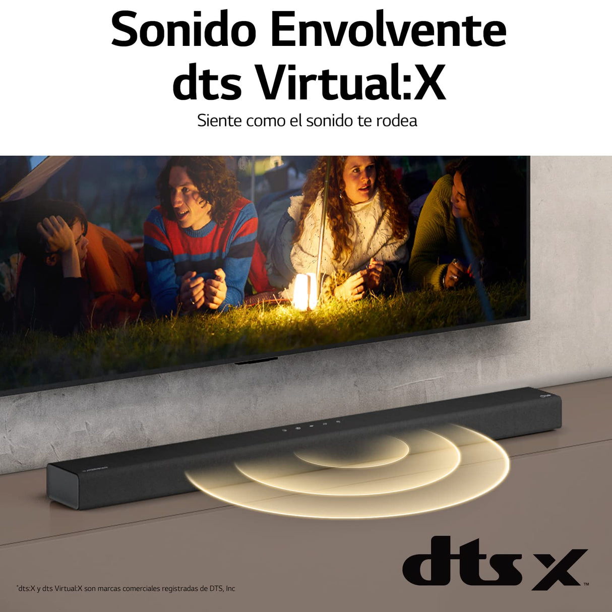 LG S65Q - Barra de Sonido Inteligente, 420W, 3.1 Canales, Sonido Envolvente DTS Virtual:X, Dolby Digital en Alta Resolución, Hi-Res 24bits/96kHz, Meridian Sound Music, Negro