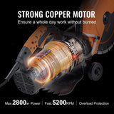 VEVOR Sierra Eléctrica para Hormigón 305mm 2800W Sierra Circular de Alta Potencia Profundidad de Corte de 114mm Sierra de Disco Húmeda/Seca con Tubería de Agua Bomba de Agua Hoja para Piedra Ladrillo