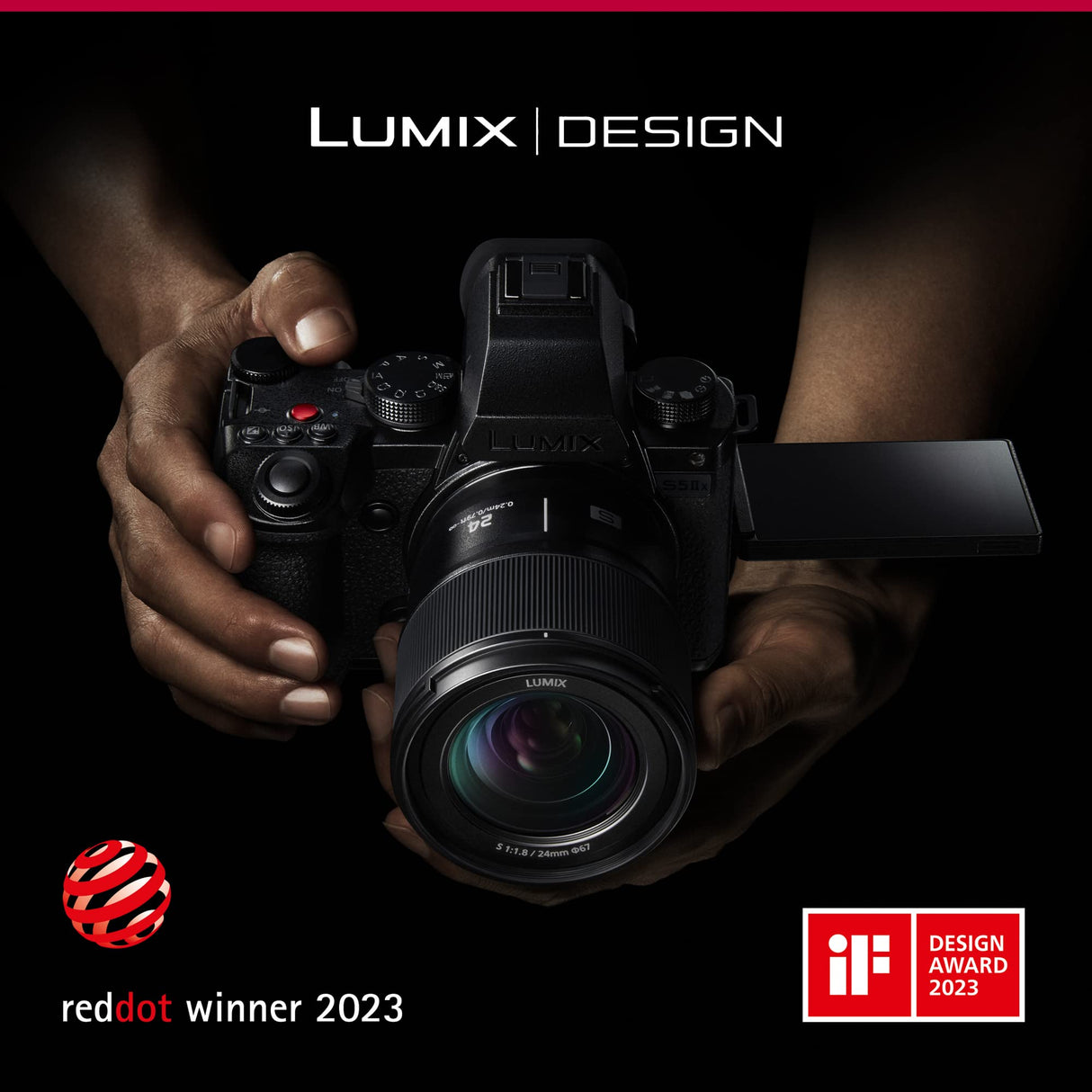 Panasonic LUMIX DC-S5M2XE Cámara Marco Completo Sin Espejo, Grabación 4K 60P y 6K 30P, Pantalla Abatible, Wi-Fi, AF Híbrido De Fase, IS Activo, ISO Nativo Dual, Batería DMW-BLK22, Solo Cuerpo