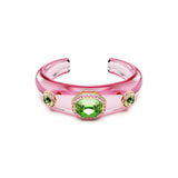 Swarovski Brazalete Dulcis, Tallas mixtas, Multicolor, Baño tono oro