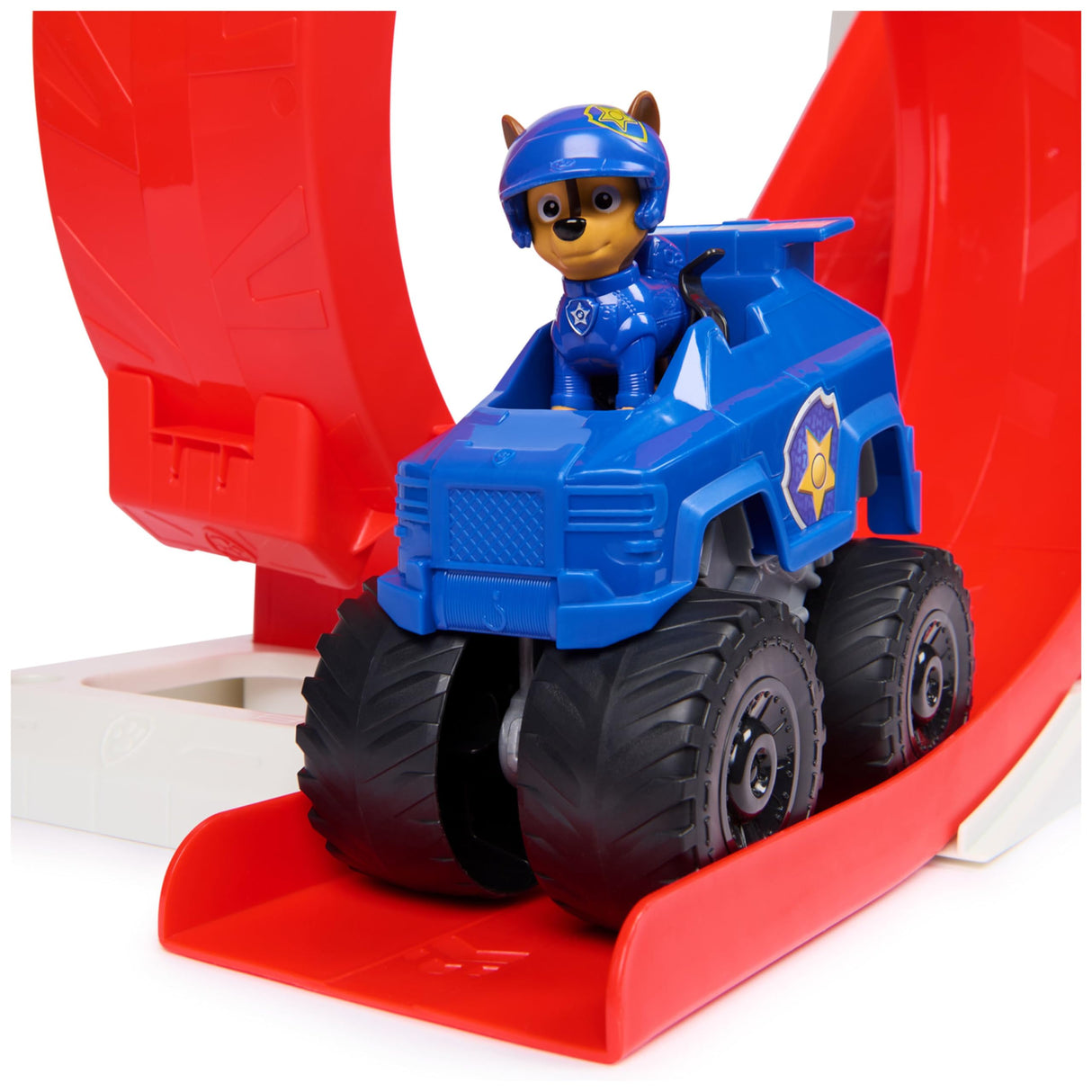 Patrulla Canina - Escenario Lanzador DE VEHÍCULOS Super Loop Tower HQ con Luces Y Sonidos + Coche Y Figura Chase- Patrulla Canina Juguetes - Regalo Niño 3 años + - 6069672 - Juguetes Niños 3 años +