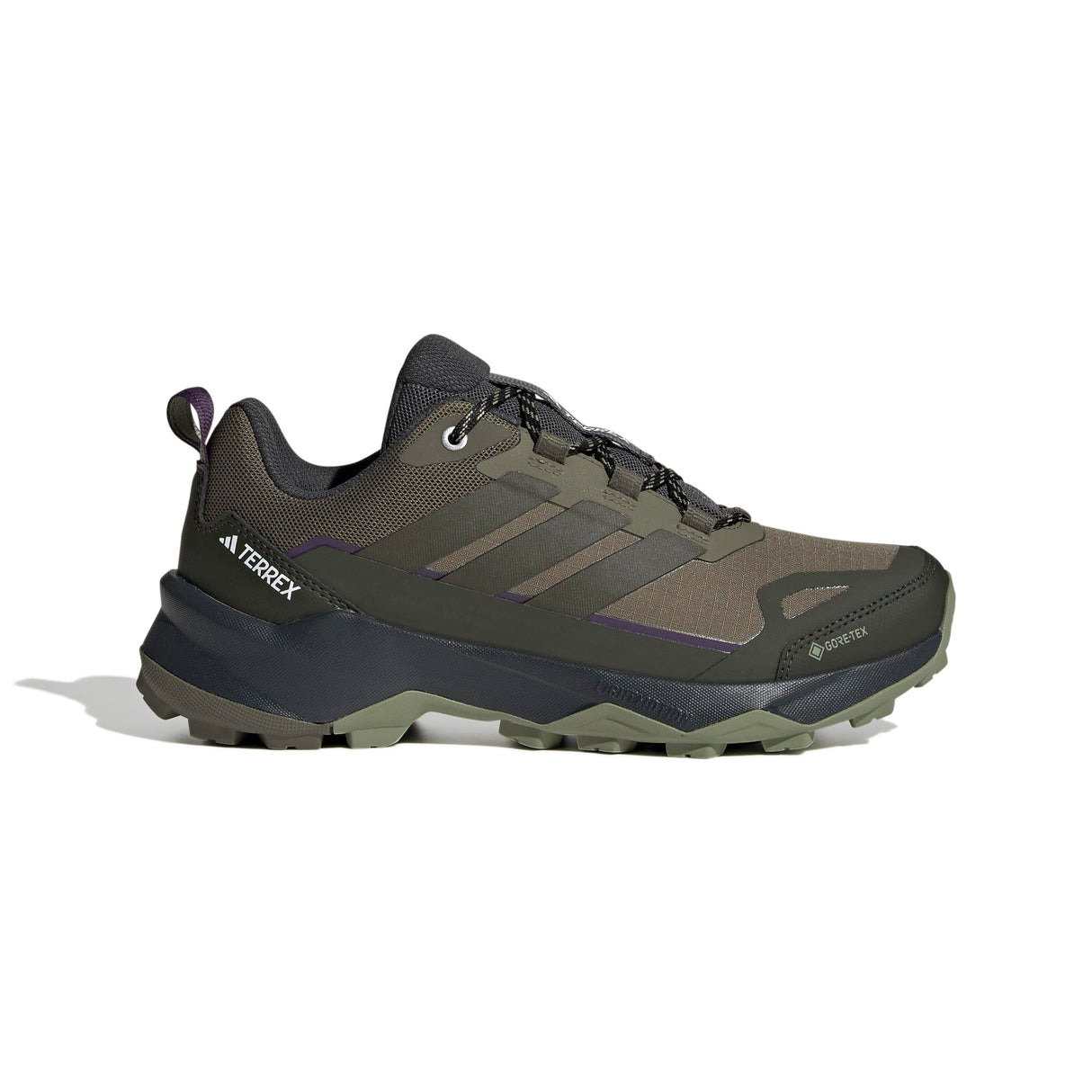 adidas Terrex Skychaser AX5 Gore-Tex Hiking Shoes, Zapatos de Senderismo Mujer, Olive Strata/Night Cargo/Tent Green, 40 EU