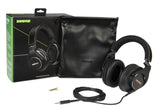 Shure SRH840A Auriculares con Cable de oído para Escuchar y monitoreo crítico, Profesionales, Sonido detallado, diseño Ajustable y Plegable
