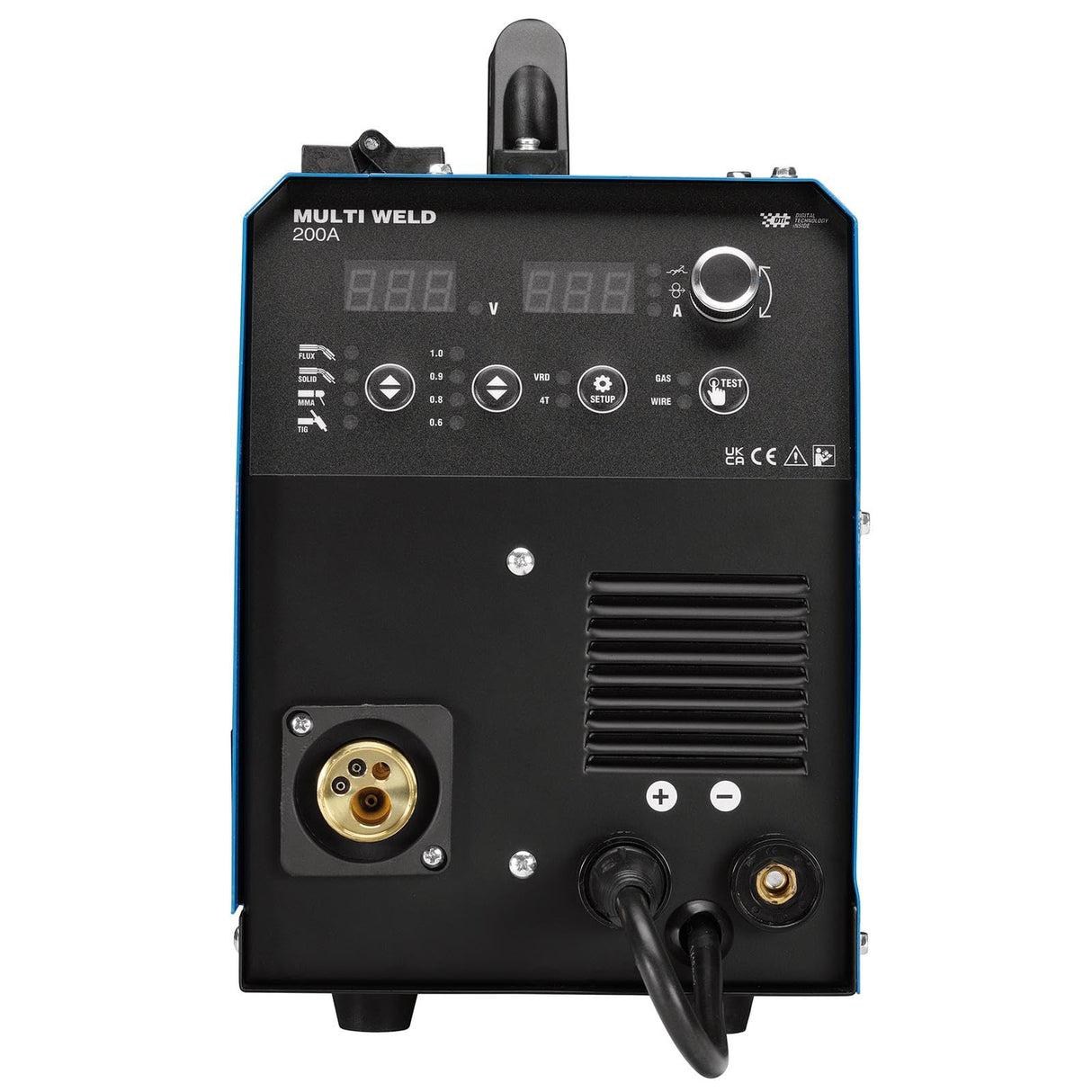 Draper 70043 Soldador de proceso múltiple 3 en 1 200A