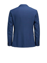 JACK&JONES PLUS Jprsolaris Blazer Noos Pls Chaqueta de Traje, Azul Medieval, 72 Hombres