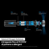 SAMSUNG vs20r9046t3 Jet 90 Complete, Plata y Negro