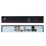 Kit de videovigilancia AHD PNI House PTZ1500 5MP - DVR y 4 cámaras de vigilancia para Exteriores,H.265, detección de rostros, detección Humana