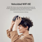 Linksys Velop Pro WiFi 6E Mesh System MX6201-KE Router Cognitive Mesh con Banda de 6 GHz y 5.4 GB/s, Cobertura para Casas de hasta 275 m² y 200 Dispositivos, Paquete de 1 Unidad